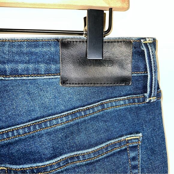 NOEND DENIM raw hem dark wash jeans 30 - Picture 5 of 5